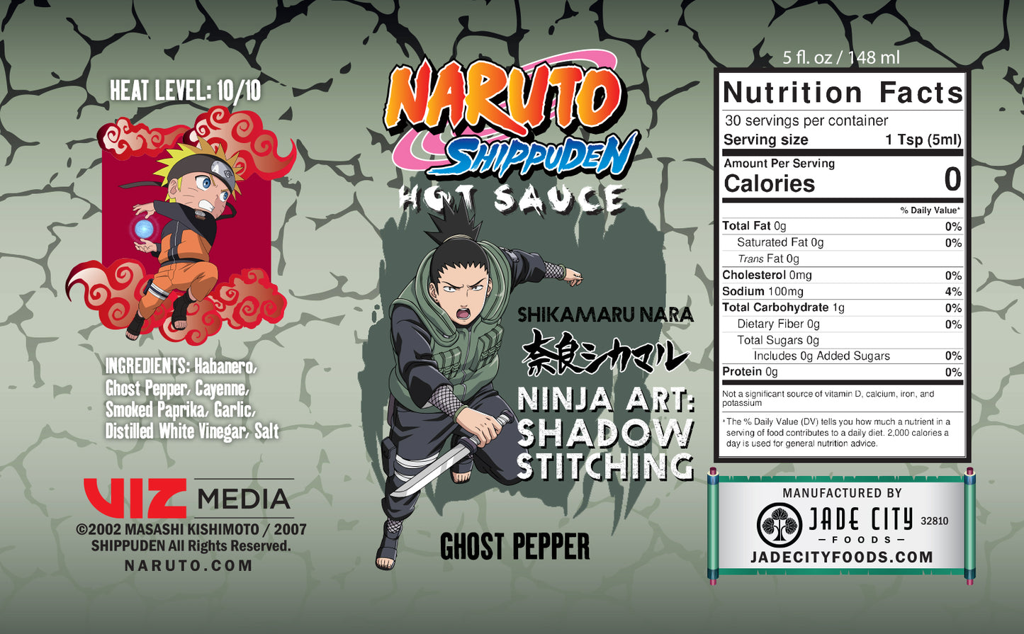 Shikamaru Nara's Ninja Art Shadow Stitching : Ghost Pepper Sauce