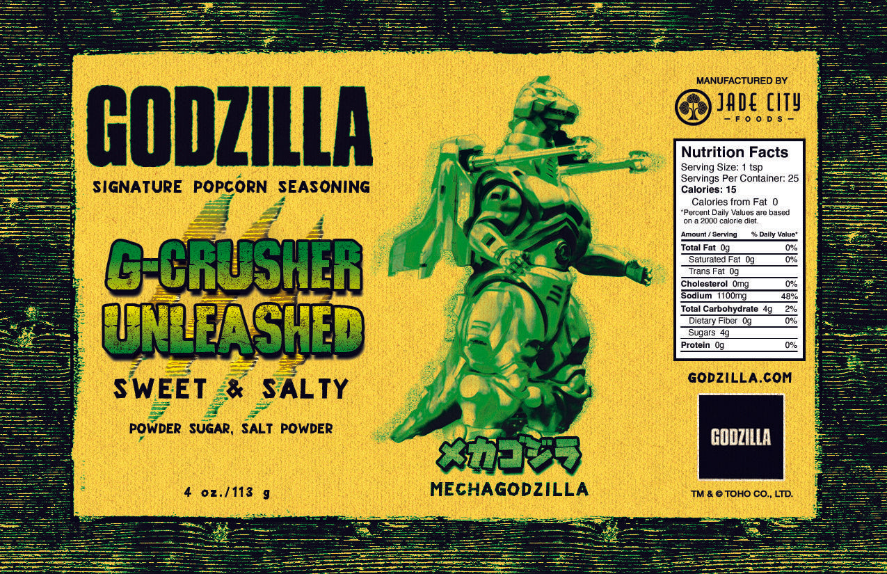 Mechagodzilla's G-Crusher Unleashed : Sweet & Salty Popcorn Seasoning