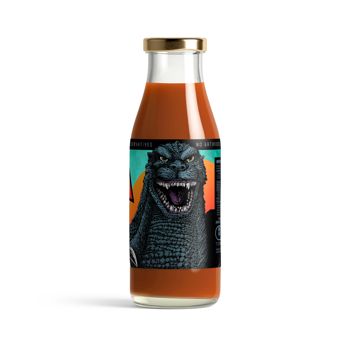 Godzilla's Peach Iced Tea