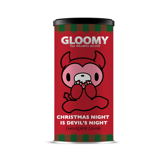 Gloomy The Naughty Grizzly Christmas Night Is Devil's Night : Chocolate Cocoa
