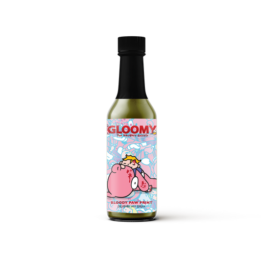 Bloody Paw Print : Jalapeño Hot Sauce