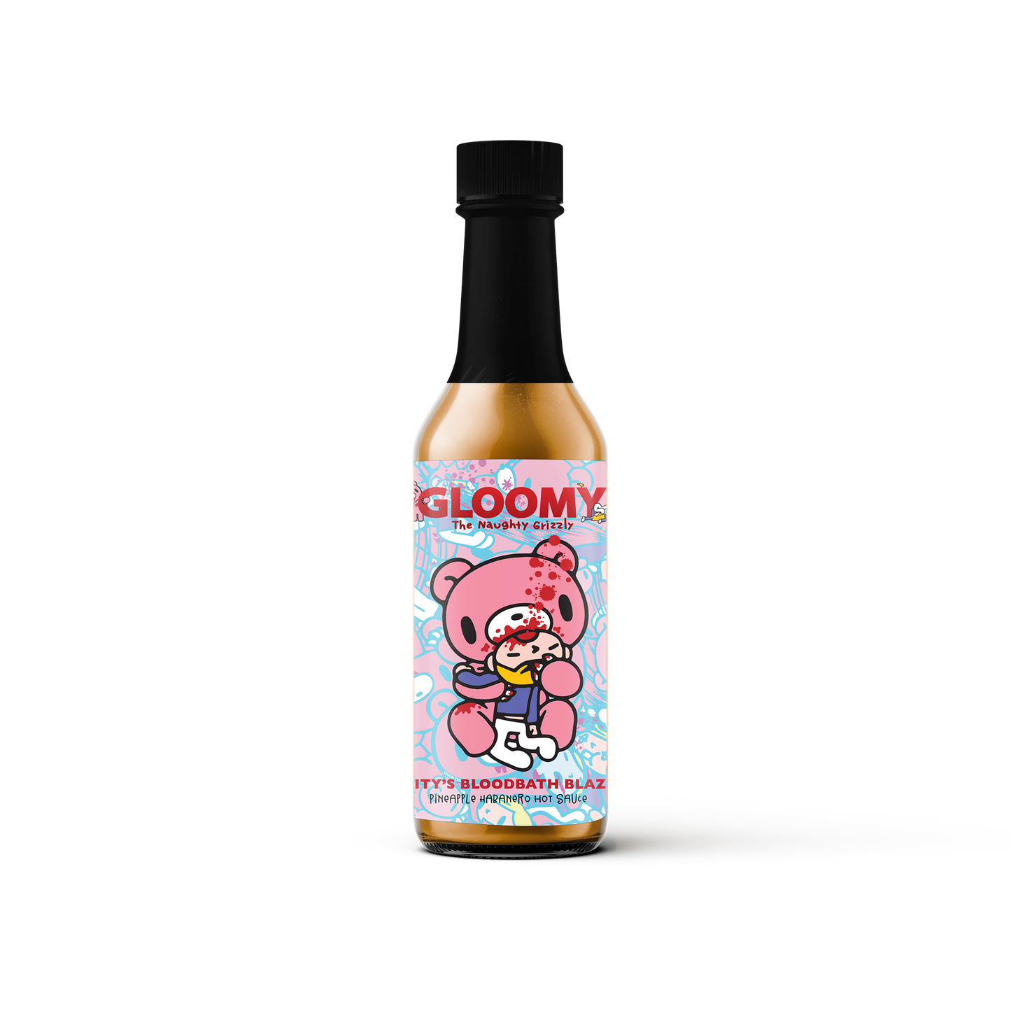 Gloomy the Naughty Grizzly Hot Sauce 5-Pack