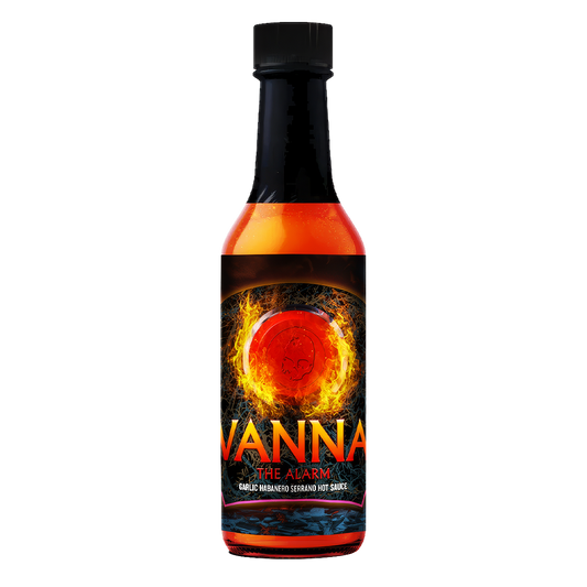 Vanna The Alarm : Garlic Habanero Serrano Hot Sauce