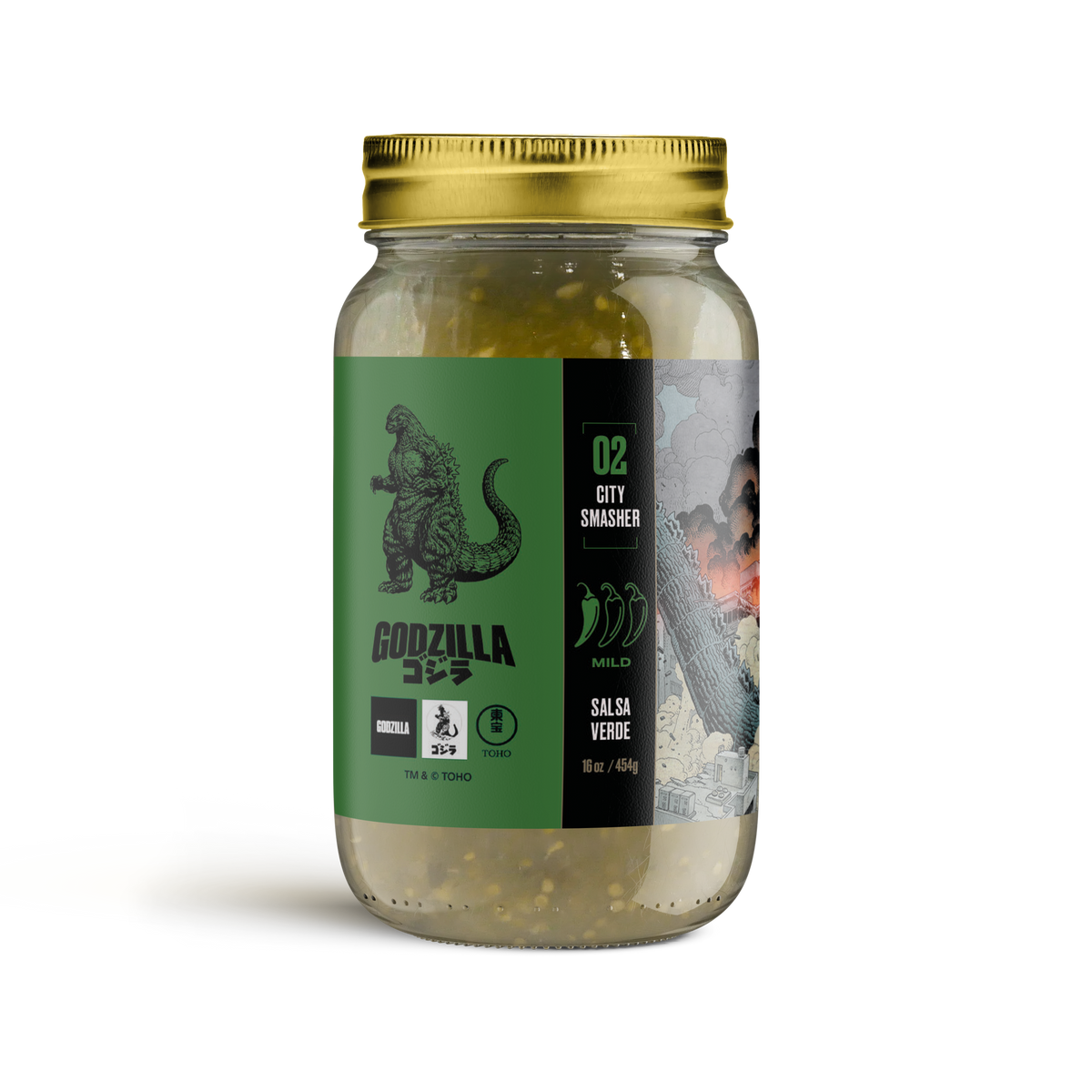 Godzilla City Smasher : Salsa Verde