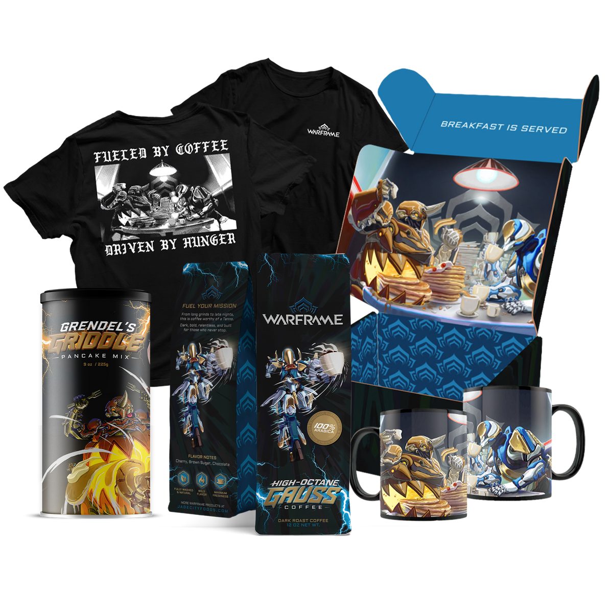 Breakfast With Warframe Hand Numbered Limited Edition Collector’s Box