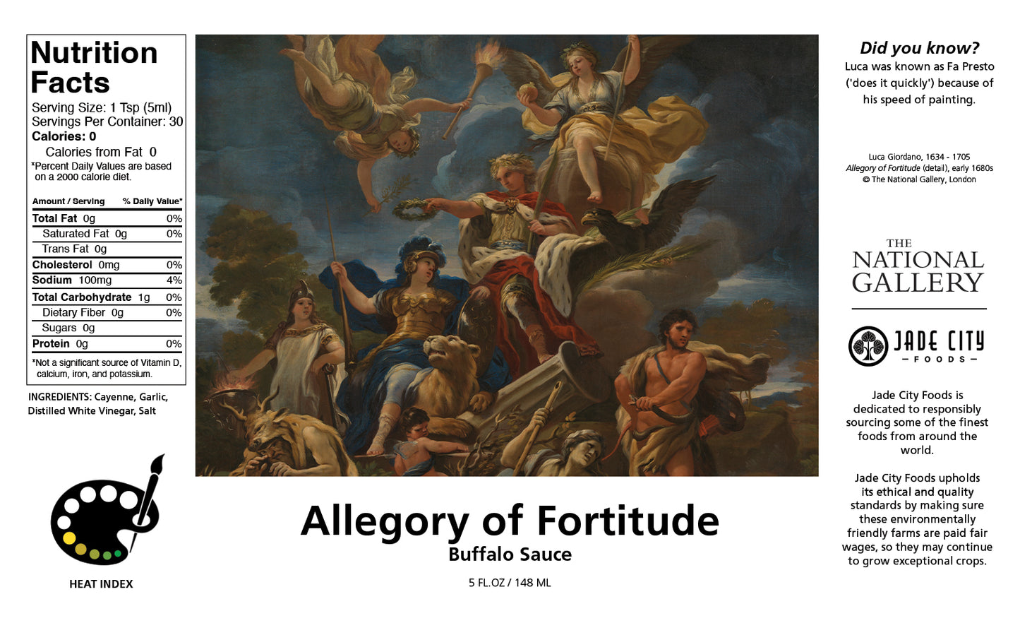 Allegory of Fortitude : Buffalo Sauce