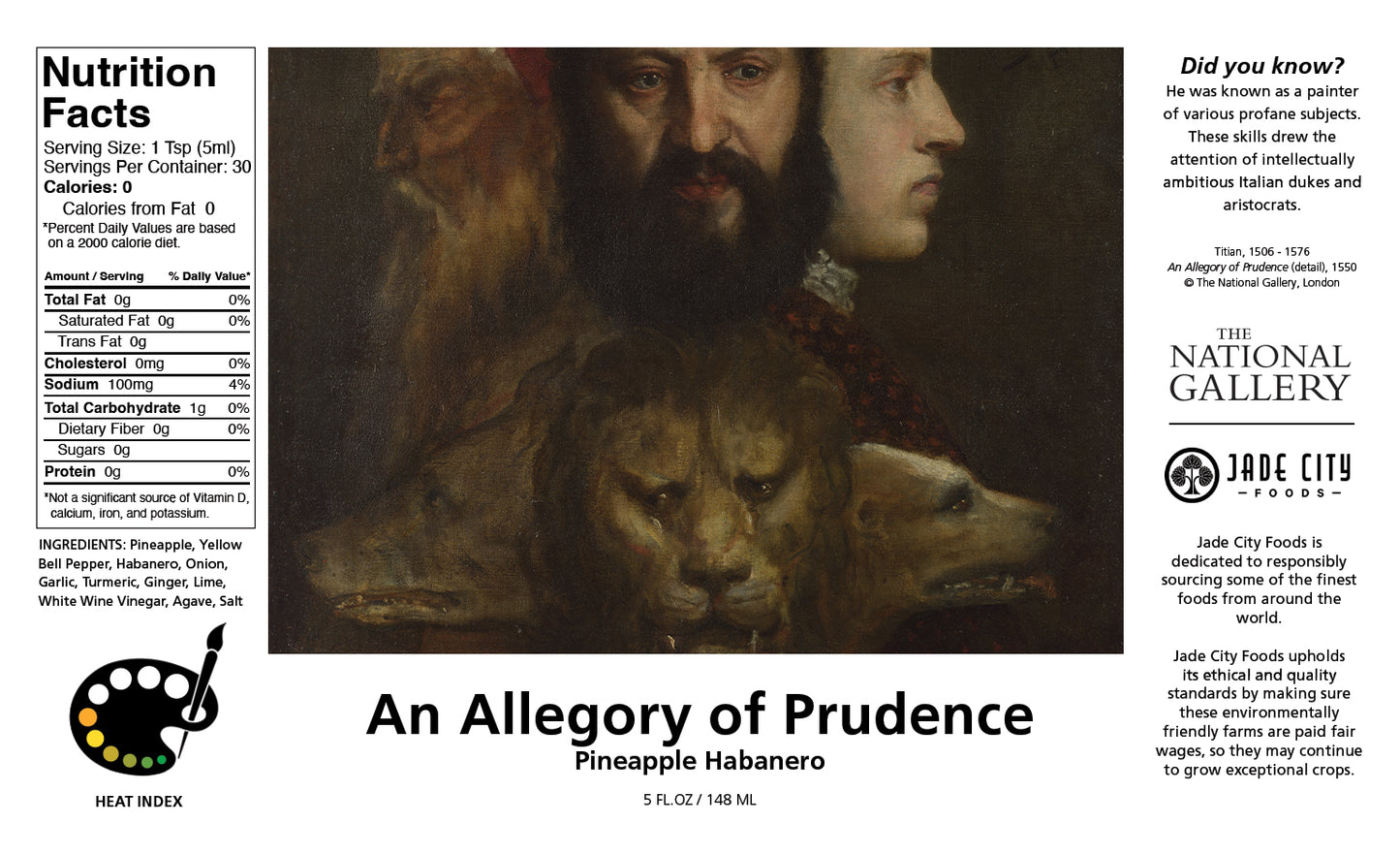 An Allegory of Prudence : Pineapple Habanero