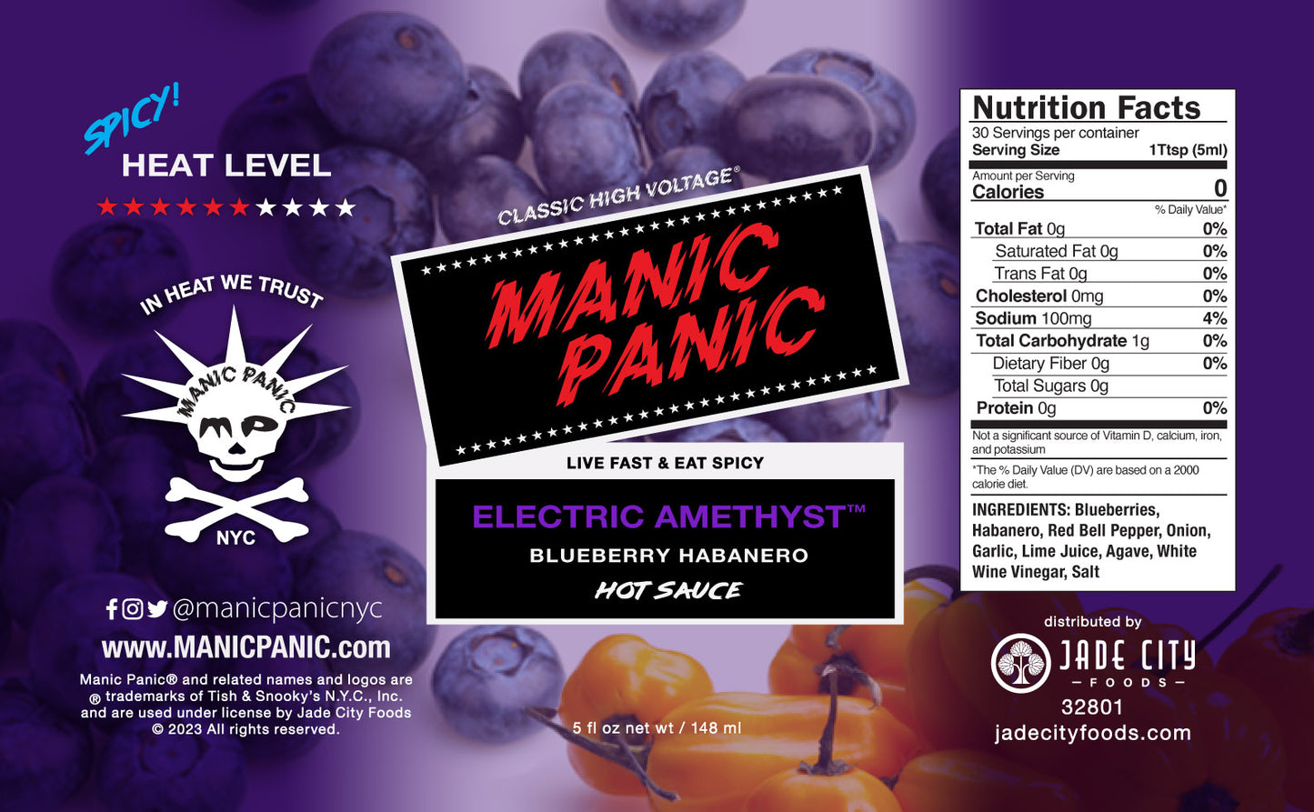 Manic Panic Hot Sauce 5-Pack : Series 1