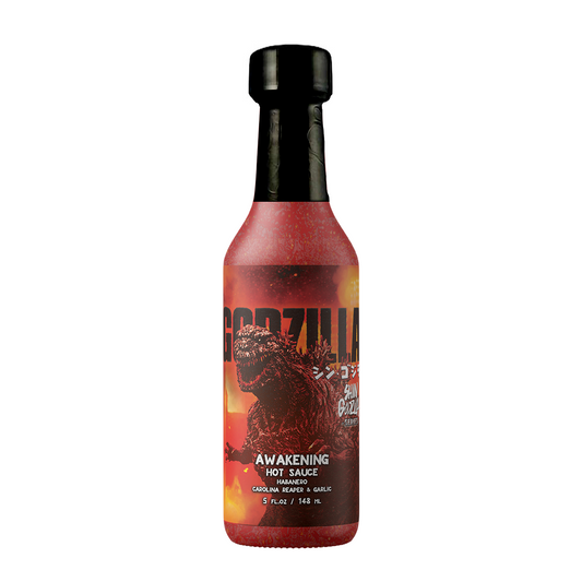 Shin Godzilla's Awakening : Habanero, Carolina Reaper & Garlic Sauce