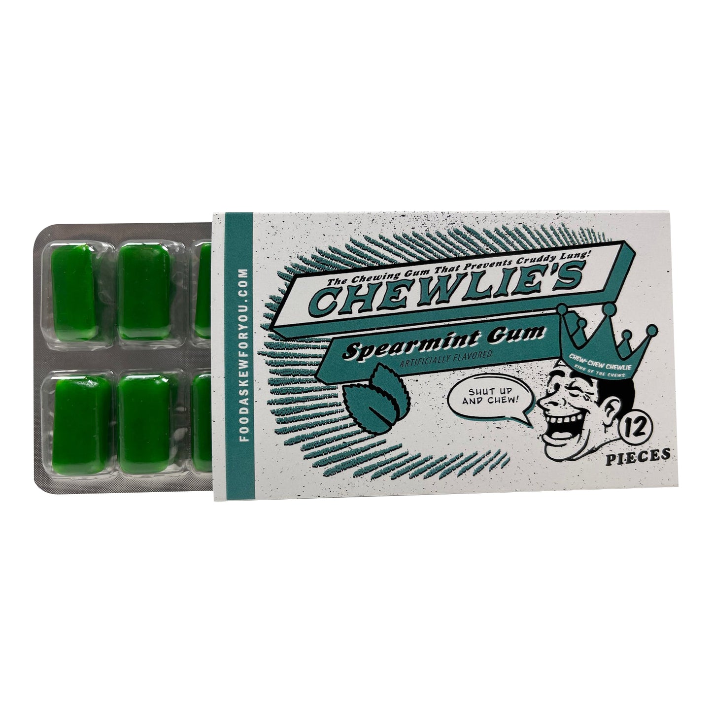 Chewlie's Spearmint Gum