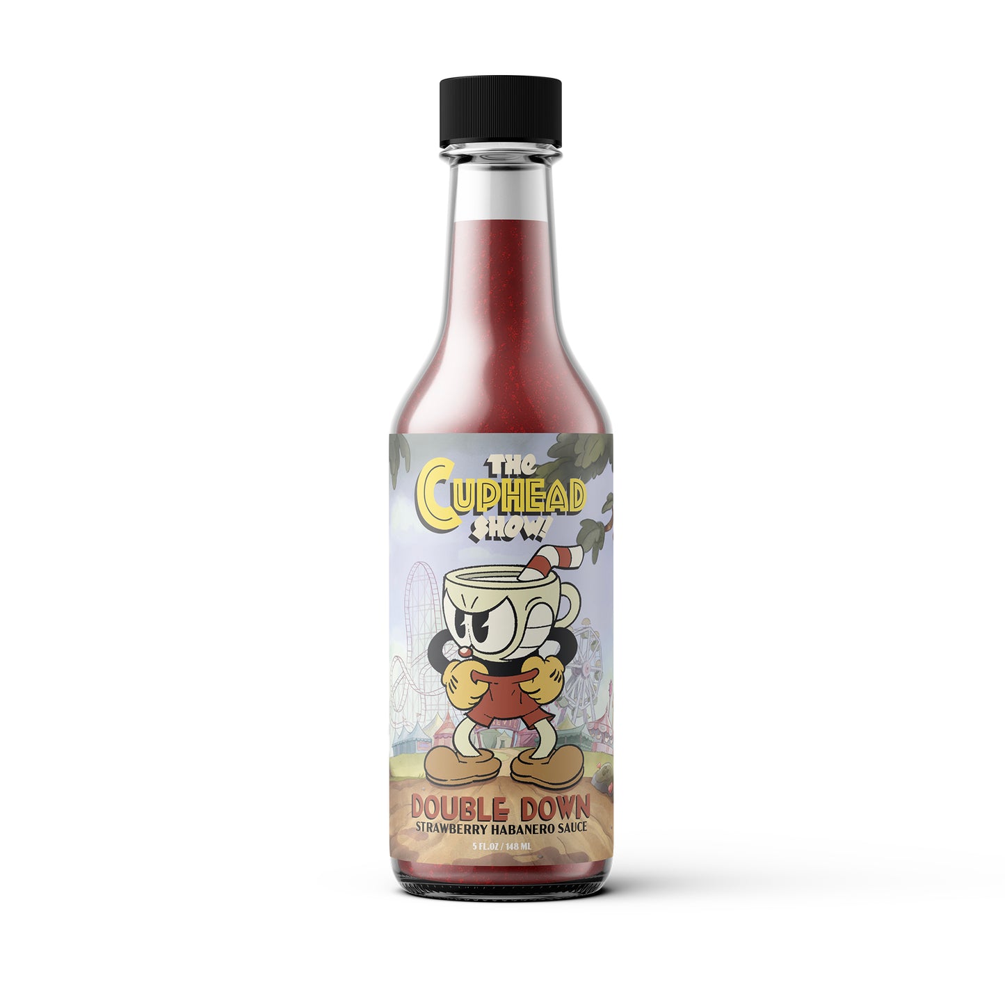 Cuphead's Double Down : Strawberry Habanero Sauce
