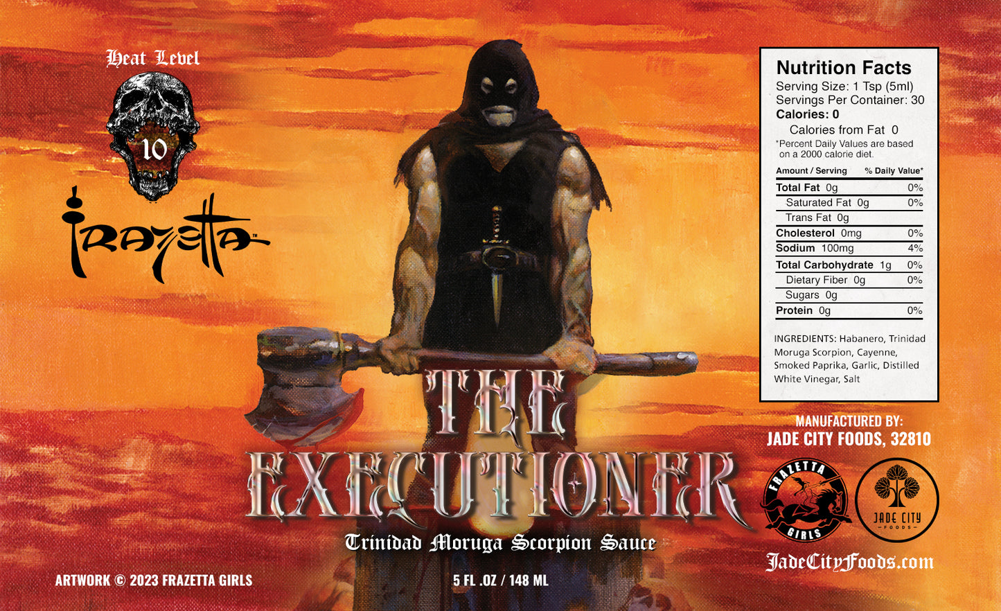 The Executioner: Trinidad Moruga Scorpion Sauce