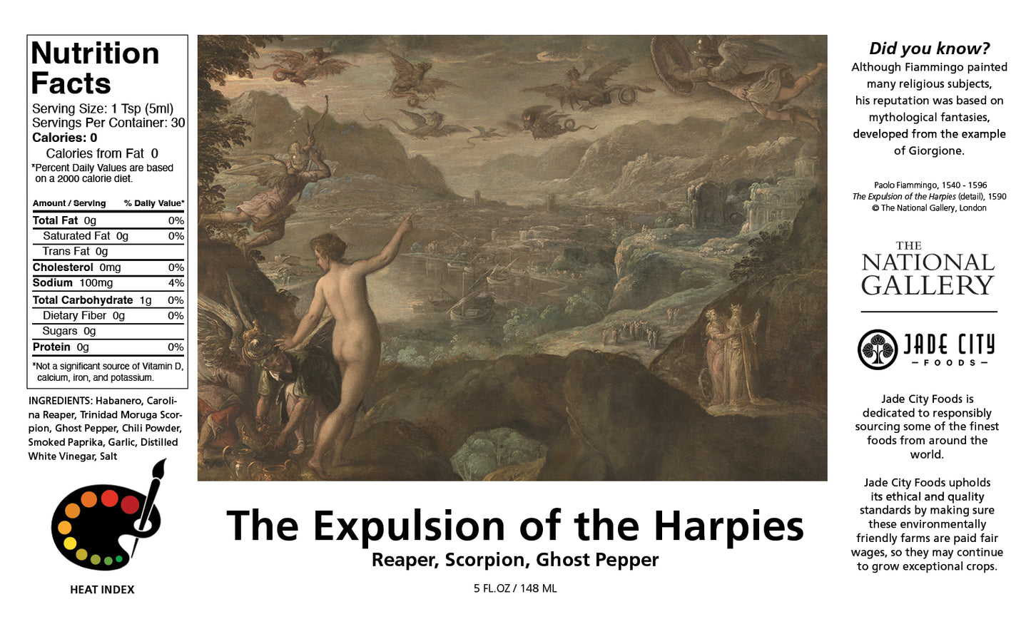 The Expulsion of the Harpies : Carolina Reaper, Ghost Pepper, Trinidad Scorpion
