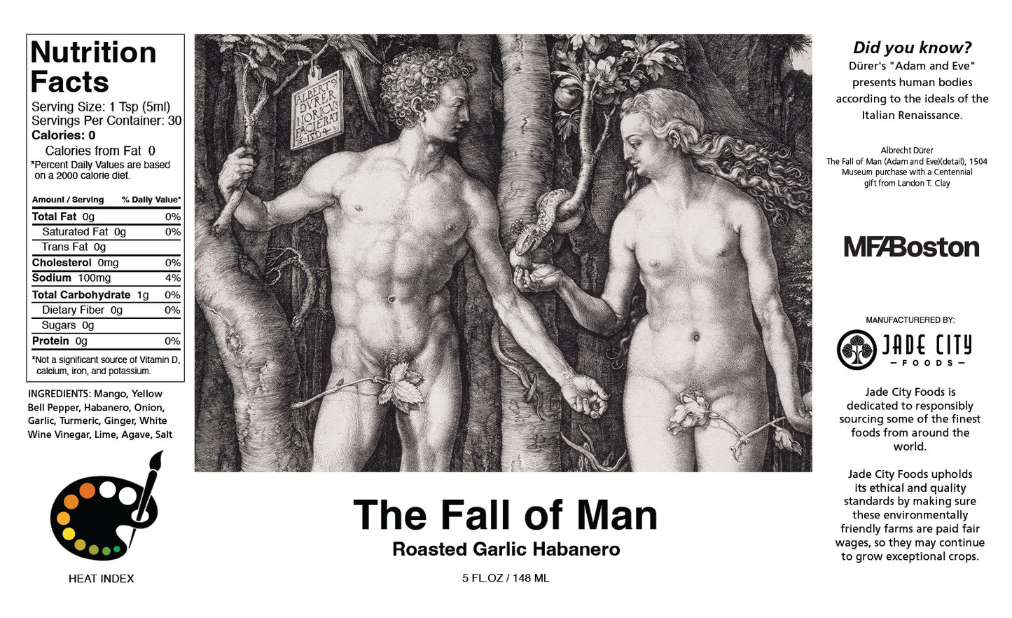 The Fall of Man : Roasted Garlic Habanero