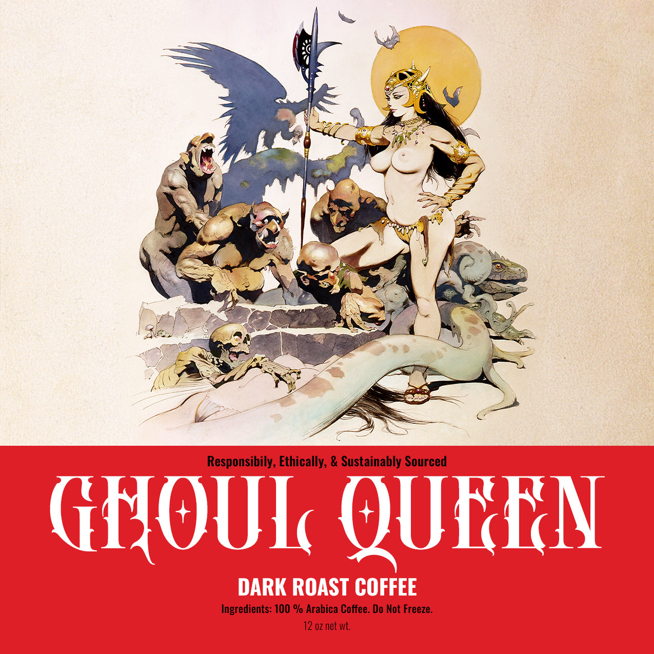 Ghoul Queen: Dark Roast Coffee