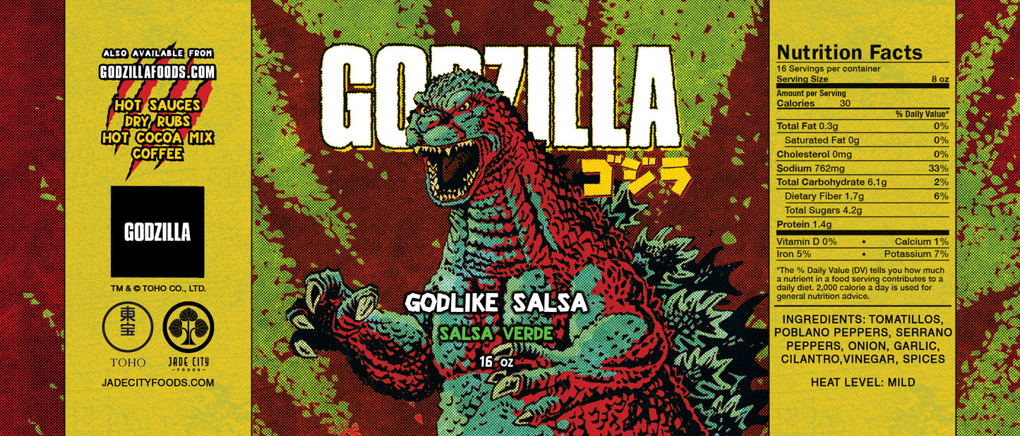 Godzilla's Godlike Salsa : Salsa Verde