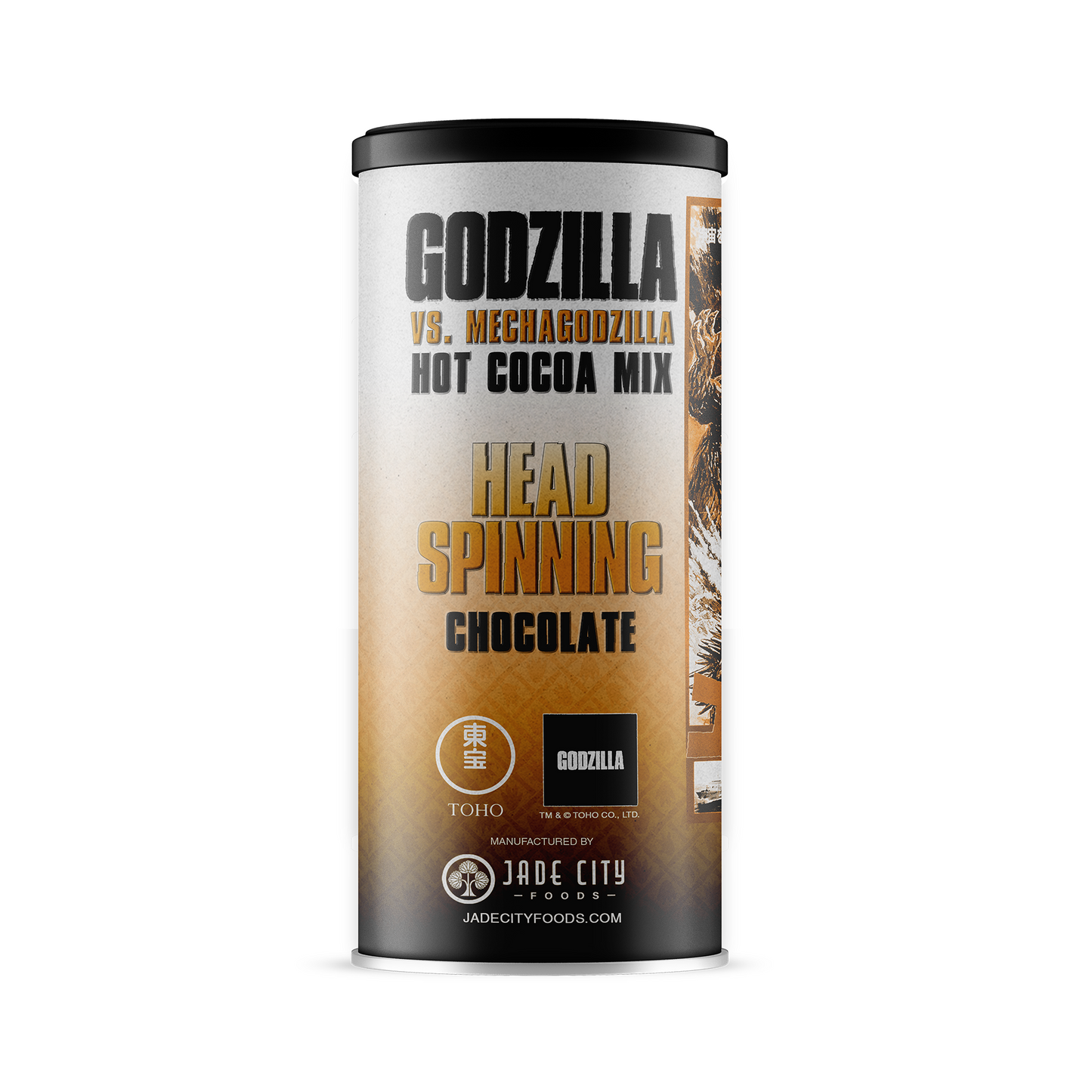 Godzilla vs. Mechagodzilla's Head Spinning Cocoa : Chocolate