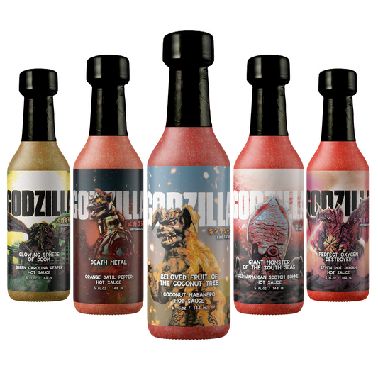 Godzilla Hot Sauce 5-Pack : Series 5