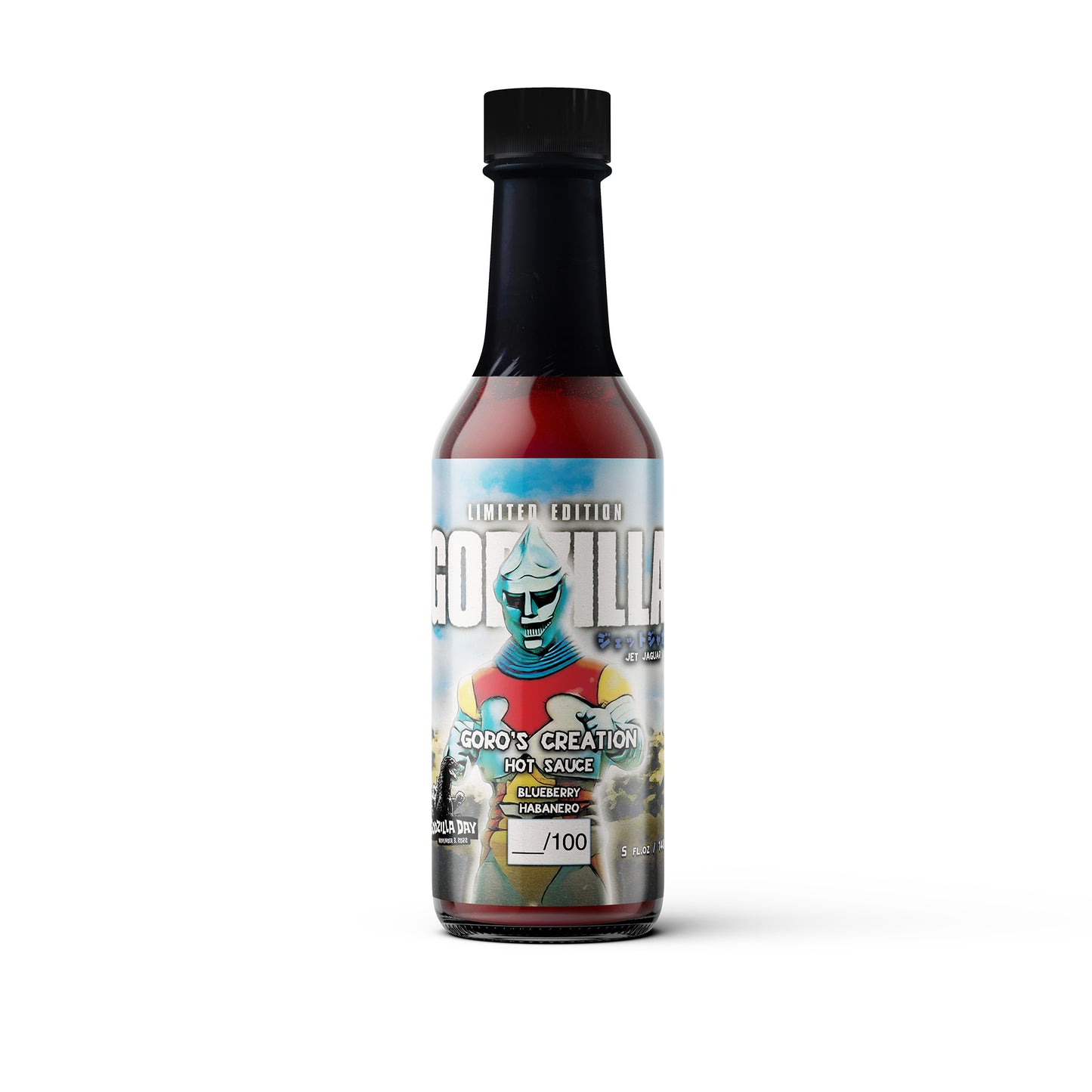 Jet Jaguar's Goro's Creation : Blueberry Habanero Hot Sauce