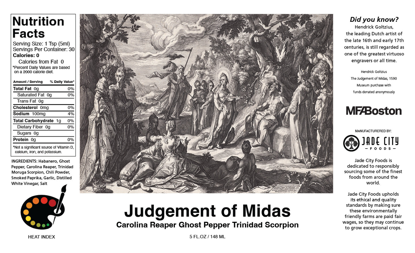 Judgement of Midas : Carolina Reaper, Ghost Pepper, Trinidad Scorpion