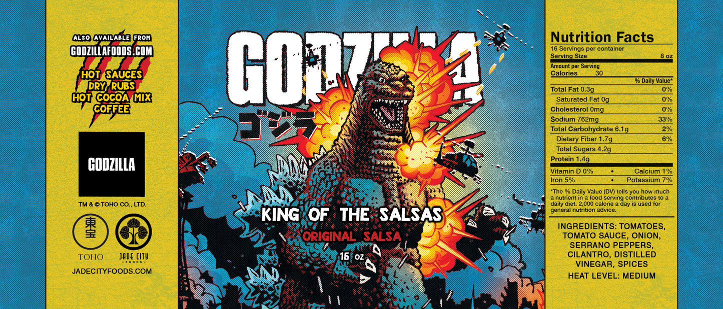 Godzilla's King of the Salsas : Original Salsa
