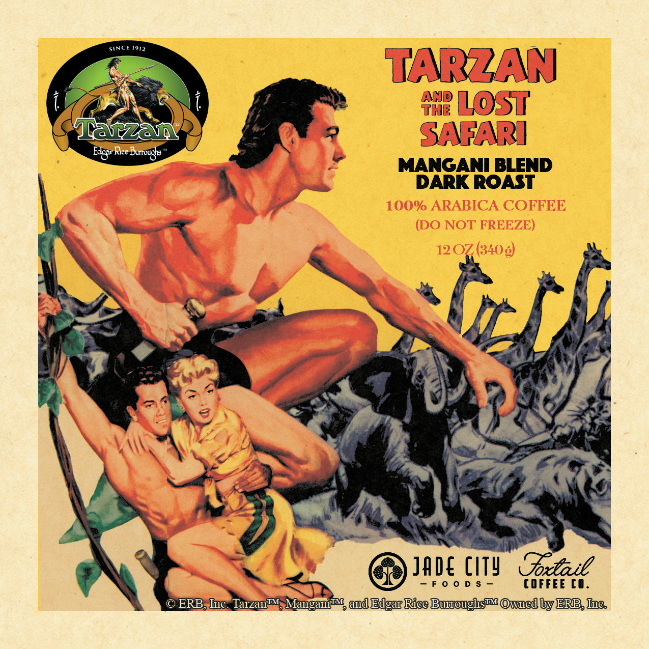Tarzan's Mangani Blend : Dark Roast Coffee