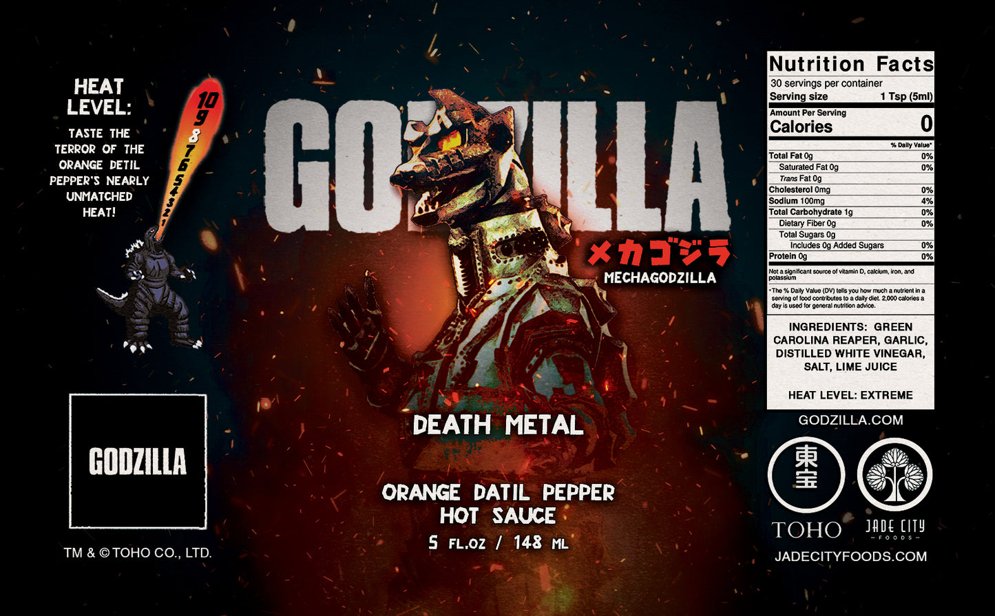 Godzilla Hot Sauce 5-Pack : Series 5