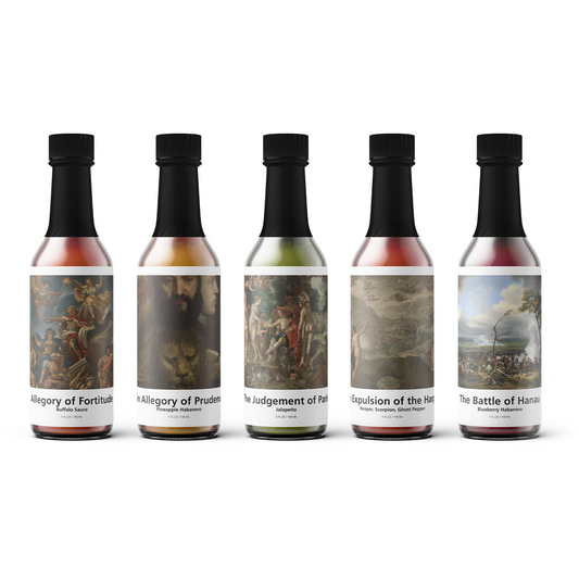 The National Gallery Hot Sauce 5-Pack : Series 1
