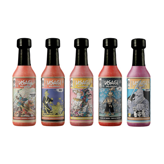 Usagi Yojimbo Hot Sauce 5-Pack