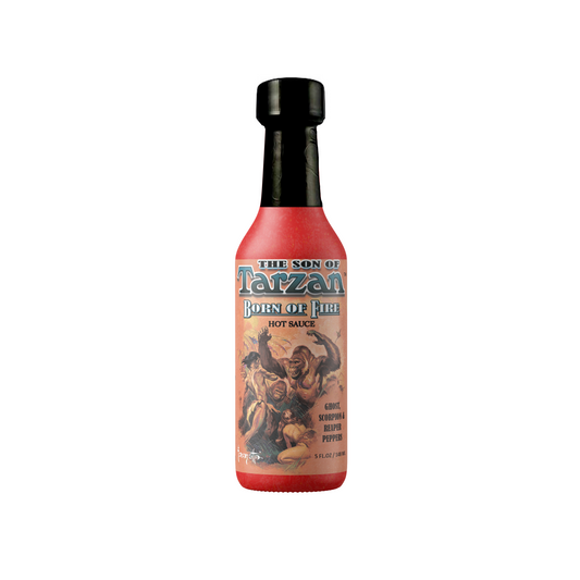 The Son of Tarzan's Born of Fire : Ghost, Scorpion, and Reaper Pepper Sauce