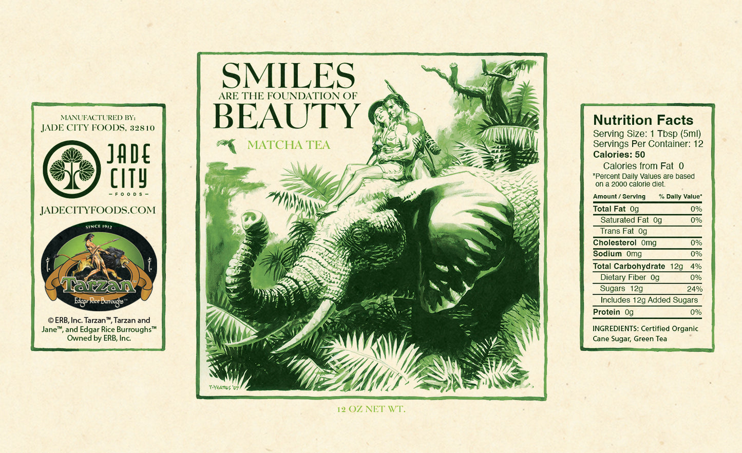Smiles Are the Foundation of Beauty : Matcha Tea